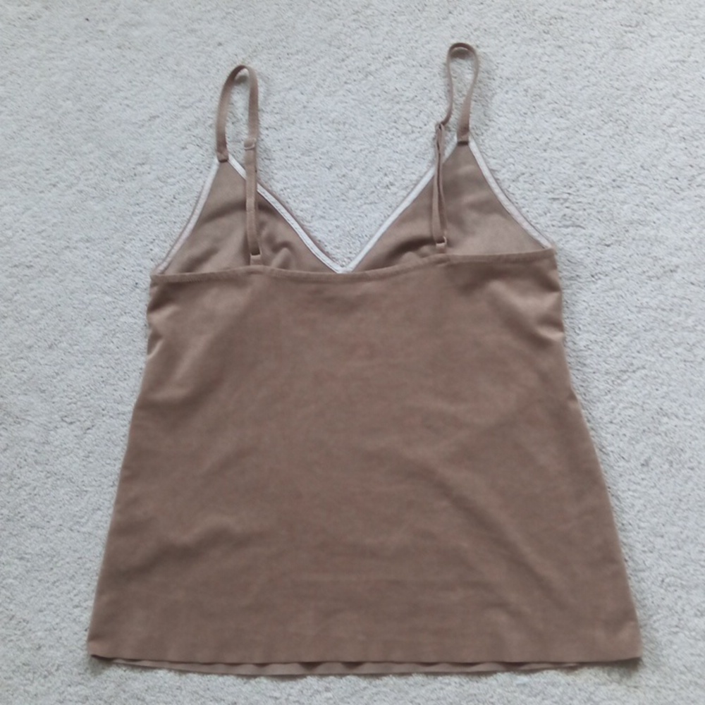 Ptp15" Wilfred Faux Suede Tan Camisole Top - Picture 15 of 16